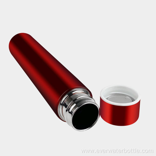 280mL Stainless Steel Slender Solid Color Vacuum Bottle